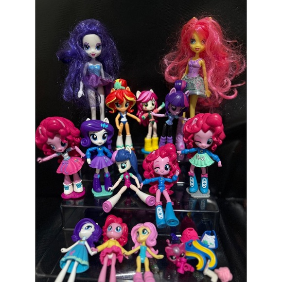My Little Pony Equestria Girls Mini Doll Lot Collection Friendship Magic